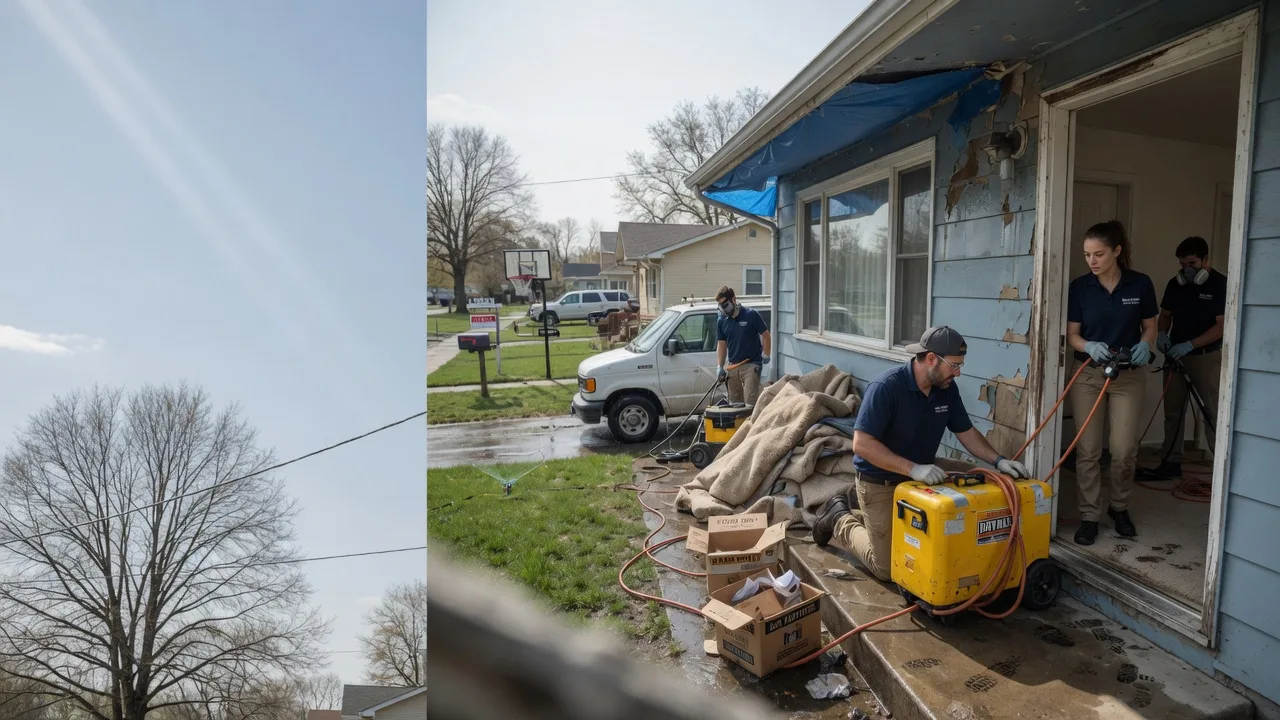 Basement Flood Cleanup in Moscow, OH near me